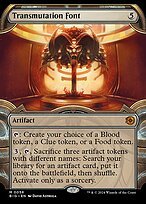 Matte Finish The Big Score Transmutation Font ( #58 )