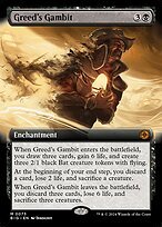 Matte Finish The Big Score Greed's Gambit ( #73 )