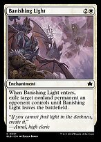 Matte Finish Bloomburrow Banishing Light ( #1 )
