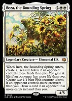 Matte Finish Bloomburrow Beza, the Bounding Spring ( #2 )