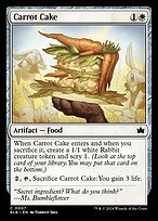 Matte Finish Bloomburrow Carrot Cake ( #7 )
