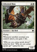 Matte Finish Bloomburrow Lifecreed Duo ( #20 )