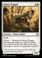 Matte Finish Bloomburrow Mouse Trapper ( #22 )