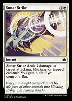 Matte Finish Bloomburrow Sonar Strike ( #32 )