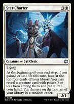 Matte Finish Bloomburrow Star Charter ( #33 )