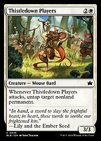 Matte Finish Bloomburrow Thistledown Players ( #35 )