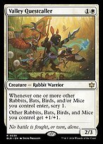 Matte Finish Bloomburrow Valley Questcaller ( #36 )