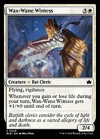 Matte Finish Bloomburrow Wax-Wane Witness ( #39 )