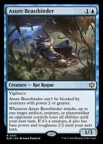 Matte Finish Bloomburrow Azure Beastbinder ( #41 )