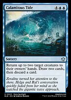 Matte Finish Bloomburrow Calamitous Tide ( #43 )