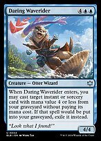 Matte Finish Bloomburrow Daring Waverider ( #44 )
