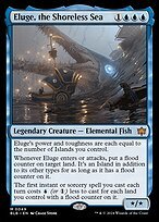 Matte Finish Bloomburrow Eluge, the Shoreless Sea ( #49 )
