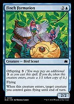 Matte Finish Bloomburrow Finch Formation ( #50 )