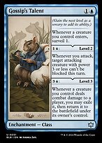 Matte Finish Bloomburrow Gossip's Talent ( #51 )