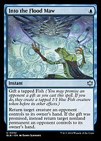 Matte Finish Bloomburrow Into the Flood Maw ( #52 )