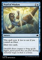Matte Finish Bloomburrow Pearl of Wisdom ( #64 )