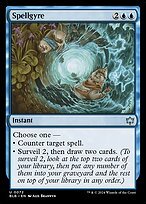Matte Finish Bloomburrow Spellgyre ( #72 )