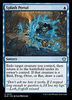 Matte Finish Bloomburrow Splash Portal ( #74 )