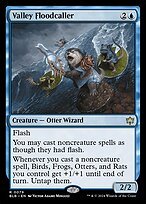 Matte Finish Bloomburrow Valley Floodcaller ( #79 )