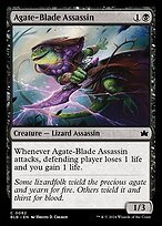 Matte Finish Bloomburrow Agate-Blade Assassin ( #82 )