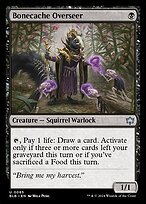 Matte Finish Bloomburrow Bonecache Overseer ( #85 )