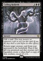 Matte Finish Bloomburrow Coiling Rebirth ( #86 )