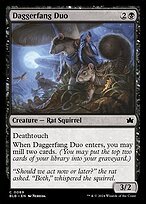 Matte Finish Bloomburrow Daggerfang Duo ( #89 )