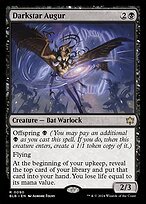 Matte Finish Bloomburrow Darkstar Augur ( #90 )