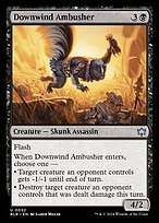 Matte Finish Bloomburrow Downwind Ambusher ( #92 )