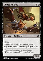 Matte Finish Bloomburrow Glidedive Duo ( #96 )