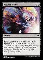 Matte Finish Bloomburrow Psychic Whorl ( #105 )
