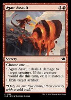 Matte Finish Bloomburrow Agate Assault ( #122 )