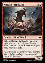 Matte Finish Bloomburrow Alania's Pathmaker ( #123 )