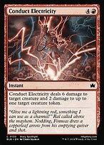 Matte Finish Bloomburrow Conduct Electricity ( #130 )