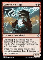 Matte Finish Bloomburrow Coruscation Mage ( #131 )