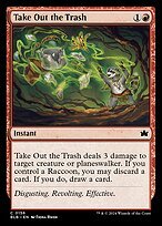 Matte Finish Bloomburrow Take Out the Trash ( #156 )