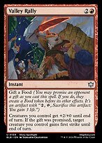 Matte Finish Bloomburrow Valley Rally ( #159 )