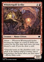 Matte Finish Bloomburrow Whiskerquill Scribe ( #161 )