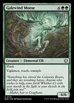 Matte Finish Bloomburrow Galewind Moose ( #173 )