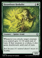 Matte Finish Bloomburrow Hazardroot Herbalist ( #174 )