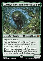 Matte Finish Bloomburrow Lumra, Bellow of the Woods ( #183 )