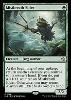 Matte Finish Bloomburrow Mistbreath Elder ( #184 )
