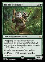Matte Finish Bloomburrow Tender Wildguide ( #196 )