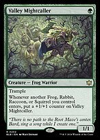 Matte Finish Bloomburrow Valley Mightcaller ( #202 )