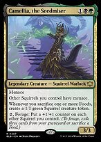 Matte Finish Bloomburrow Camellia, the Seedmiser ( #207 )