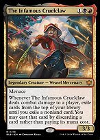 Matte Finish Bloomburrow The Infamous Cruelclaw ( #219 )