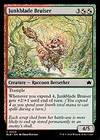 Matte Finish Bloomburrow Junkblade Bruiser ( #220 )