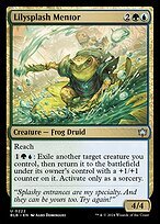 Matte Finish Bloomburrow Lilysplash Mentor ( #222 )