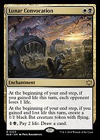 Matte Finish Bloomburrow Lunar Convocation ( #223 )