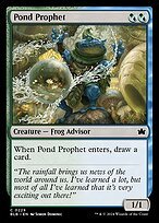 Matte Finish Bloomburrow Pond Prophet ( #229 )